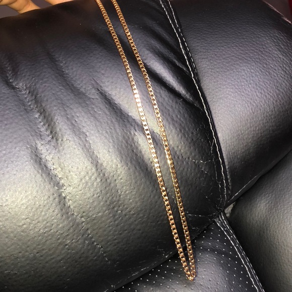 Men’s 14k Gold Plated Necklace - Picture 3 of 3